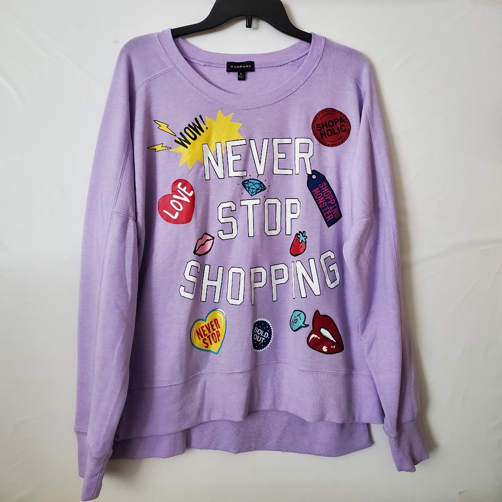 Rampage Graphic Sweatshirt